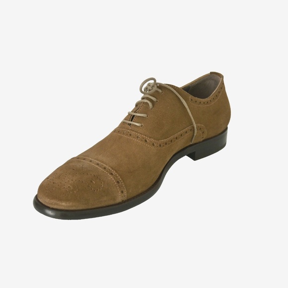 NIB SAINT LAURENT LACE UP LEATHER  SHOES